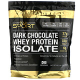 California Gold Nutrition, SPORT, изолят сывороточного протеина, без ароматизаторов, 90% протеина, быстрое всасывание, легко усваивается, из молока класса А, полученного от одного производителя в штате Висконсин, США, 75 порций, 5 фунтов (2270 г)