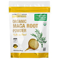 California Gold Nutrition, Superfoods, Certified Organic Peruvian Maca Root Powder, 8.5 oz (240 g)