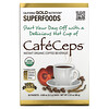 California Gold Nutrition, CaféCeps, Café instantáneo orgánico con polvo de hongos Cordyceps y reishi, 30 sobres, 2,2 g (0,077 oz) cada uno
