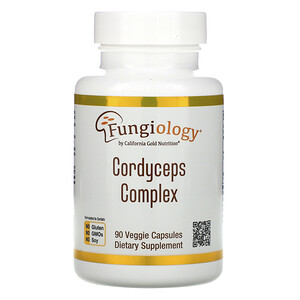 California Gold Nutrition, Fungiology, Cordyceps Complex, 90 Veggie Capsules отзывы покупателей