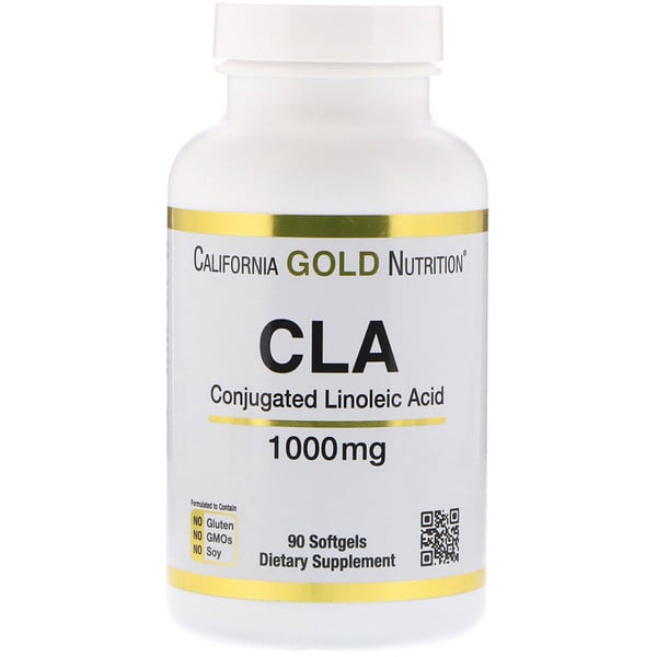 California Gold Nutrition, CLA、共役リノール酸、1000 mg、ソフトジェル90粒