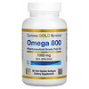 California Gold Nutrition, Minyak Ikan Omega 800 Tingkat Farmasi, 80% EPA/DHA, Bentuk Trigliserida, 1.000 mg, 90 Kapsul Gel Lunak Gelatin Ikan