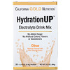 California Gold Nutrition, HydrationUP, Mezcla para preparar bebidas con electrolitos, Cítrico, 20 Sobres, 4,4 g (0,16 oz. líq.) Cada uno
