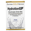 California Gold Nutrition, HydrationUP, mezcla para preparar bebidas con electrolitos, uva, 20 paquetes, 4,7 g (0,17 oz) cada uno