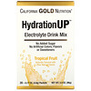 California Gold Nutrition, HydrationUP, Electrolyte Drink Mix, Tropical Fruit, 20 Packets, 0.17 oz (4.8 g) Each