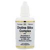 California Gold Nutrition, Choline Silica Complex, Bioavailable Collagen Support for Hair, Skin & Nails, 2 fl oz (60 ml)