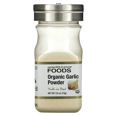 

California Gold Nutrition, Organic Garlic Powder, 2.6 oz (73 g)