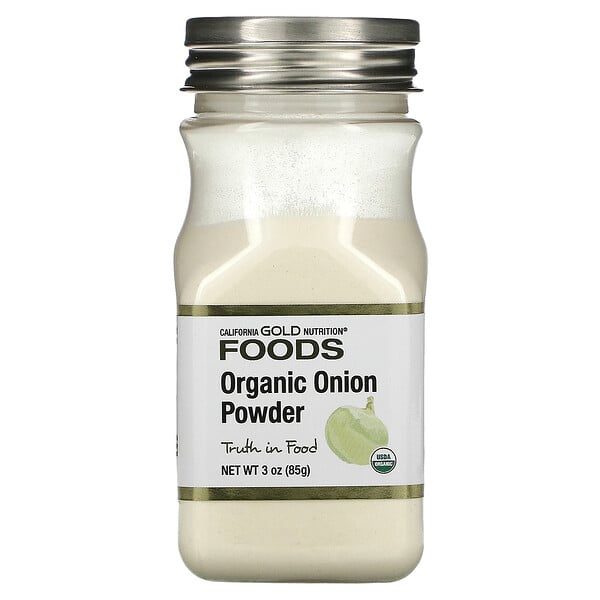 California Gold Nutrition, Organic Onion Powder, 3 oz (85 g)