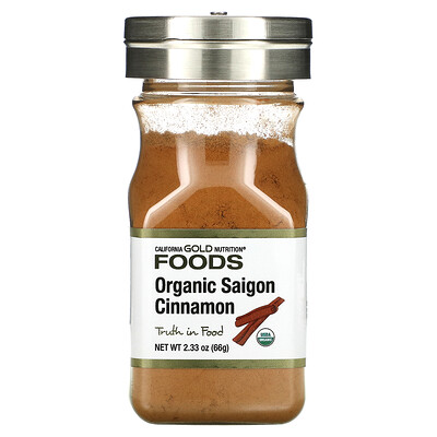 

California Gold Nutrition органическая сайгонская корица 66 г (2 33 унции)