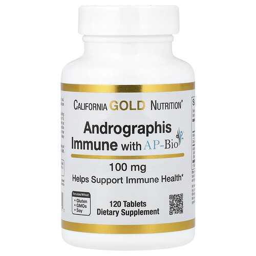 California Gold Nutrition アンドログラフィス イミューン with AP-Bio タブレット 120粒
