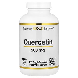 California Gold Nutrition, 五羥黃酮，500 毫克，180 粒素食膠囊
