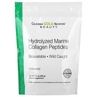 California Gold Nutrition, Péptidos de colágeno marino hidrolizado, Sin sabor, 200 g (7,05 oz)