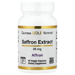Екстракт шафрану з Affron®, 28 мг, 60 веганських капсул