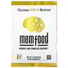 California Gold Nutrition, MEM Food, Memory and Cognitive Support, Individual Packet, 0.3 oz (8.5 g)