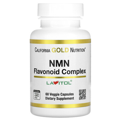 

California Gold Nutrition NMN Flavonoid Complex 60 Veggie Capsules