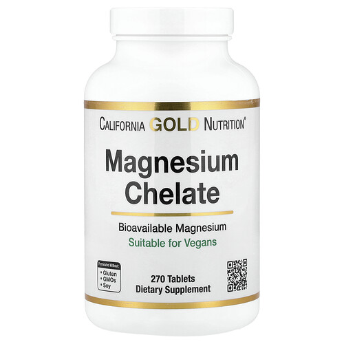 California Gold Nutrition, Chélate de magnésium avec calcium