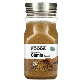 California Gold Nutrition, FOODS – Organic Cumin, Bio-Kreuzkümmel, 74 g (2,64 oz.)
