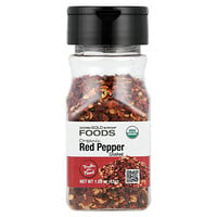 California Gold Nutrition, Foods, Organic Crushed Red Pepper, 1.55 oz (43 g)