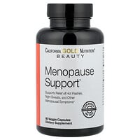 California Gold Nutrition, 뷰티, 폐경기 증상 완화 보충제, 참당귀, 키난쿰 윌포르디, 속단, L-류신 함유, 베지 캡슐 90정