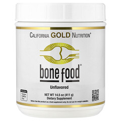 Bone Food із пептидами колагену, гіалуроновою кислотою, вітамінами й мікроелементами, без ароматизаторів, 411 г (14,5 унції)