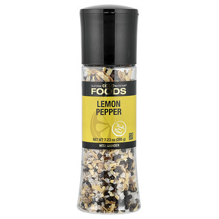 California Gold Nutrition, FOODS，带研磨器柠檬胡椒，7.23 盎司（205 克）