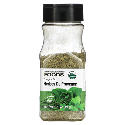 

California Gold Nutrition FOODS - Organic Herbes De Provence 1.73 oz (49 g)