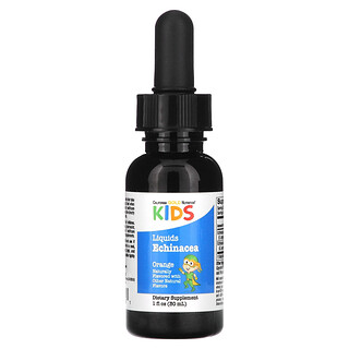 California Gold Nutrition, Vloeibare Echinacea voor kinderen, geen alcohol, natuurlijke sinaasappel, 1 fl oz (30 ml)