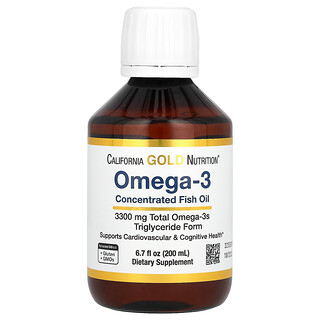 كاليفورنيا غولد نيوتريشن‏, زيت السمك النرويجي الغني بأوميجا 3 بالقوة المضاعفة Oslomega®‎، نكهة الليمون الطبيعي، 6.7 أونصات سائلة (200 مل)