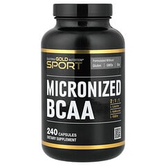 California Gold Nutrition, 運動，微粒化支鏈氨基酸，240 粒膠囊