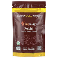 California Gold Nutrition, Fungiology®, 유기농 인증 영지버섯 분말, 120g(4.2oz)