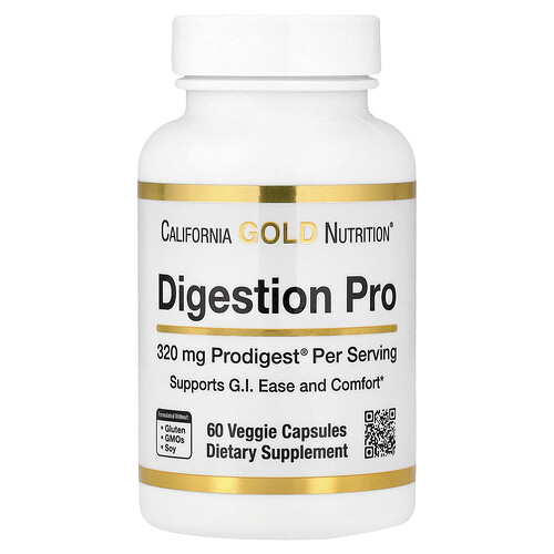 Joom Rworld Wellness Unisex Gold Digestion Pro With Prodigest®, Botanical Digestive Blend Of Artichoke And Ginger Extracts, 320 Mg, 60 Veggie Capsules - Image 2