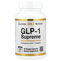 California Gold Nutrition, GLP-1 Supreme™，含阿克曼氏菌、小ber素、薑黃素、60 粒素食膠囊