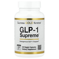 California Gold Nutrition, GLP-1 Supreme™, with Akkermansia, Berberine, Quercetin & Curcumin, 60 Veggie Capsules