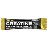 California Gold Nutrition, Sport, Monohidrato de creatina puro, Sin sabor, 5 g (0,18 oz)