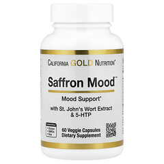 Saffron Mood™, шафран для підтримки настрою, 60 вегетаріанських капсул