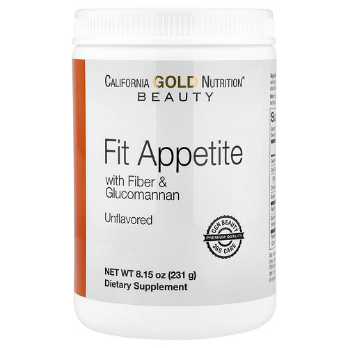 California Gold Nutrition Fit Appetite, Unflavored, 8.15 oz (231 g)