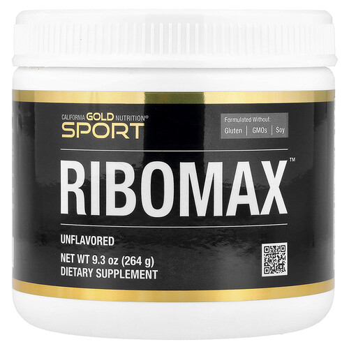 California Gold Nutrition Sport, RiboMax, Unflavored, 9.3 oz (264 g)