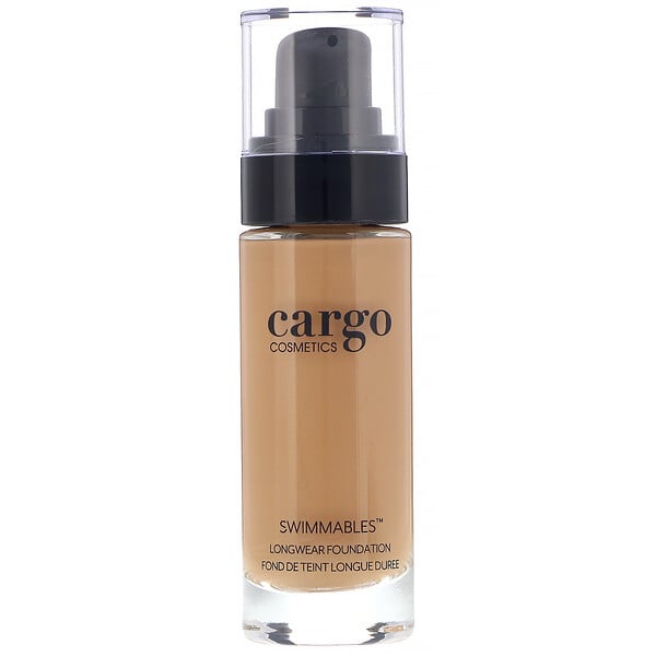 Cargo, Swimmables, Base de maquillaje de larga duración, 60, 30 ml (1 oz. líq.)