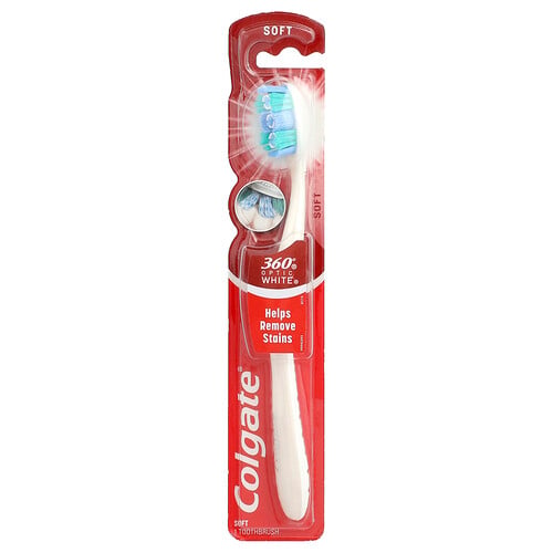 Colgate 360 Whitening Soft Adult Toothbrush Soft - 1.0 ea