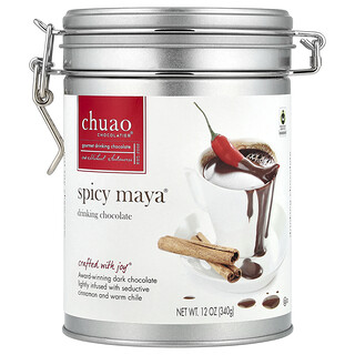 Chuao Chocolatier, Chocolat à boire, Spicy Maya®, 340 g