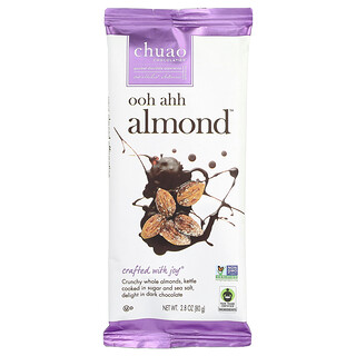 Chuao Chocolatier, Pure chocoladereep, Ohh Ahh Almond™, 80 g