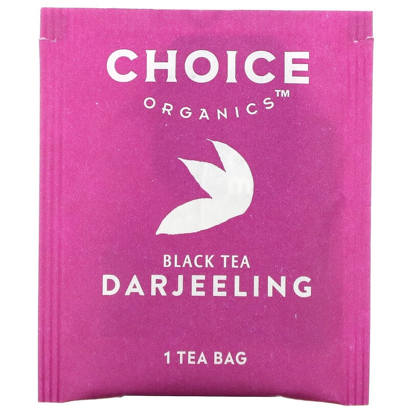 Choice Organic Teas, Black Tea, Darjeeling, 16 Tea Bags, 1.12 oz (32 g ...
