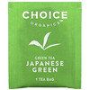 Choice Organic Teas, Green Tea, японский зеленый чай, 16 чайных пакетиков, 26 г (0,92 унции)