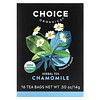 Herbal Tea, Chamomile, Caffeine Free, 16 Tea Bags, .50 oz (14 g)