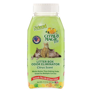 Ситрус Мэджик, Pet, Natural Litter Box Odor Eliminator, Citrus Scent, 11.2 oz (317 g) отзывы покупателей