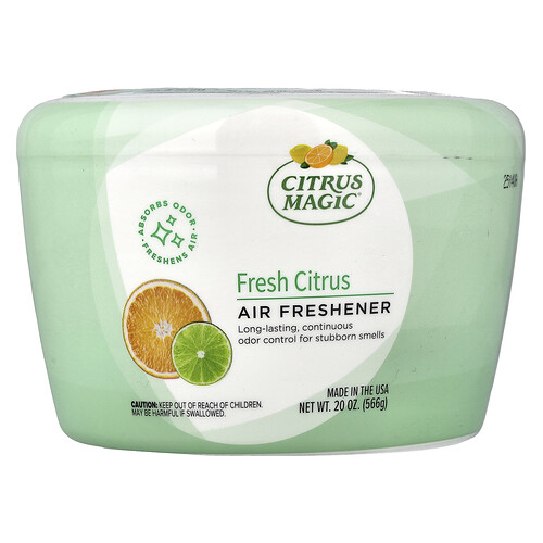Citrus Magic Air Freshener, Fresh Citrus, 20 oz (566 g)
