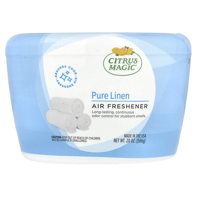 Product Image for Citrus Magic, Air Freshener, Pure Linen, 20 oz (566 g)