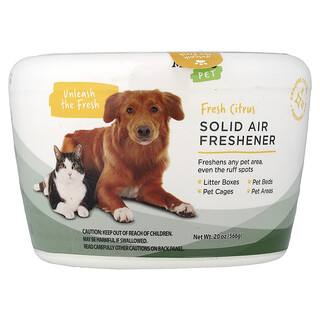 Citrus Magic, Animal de companie, Odorizant solid, Citrice proaspătă, 20 oz (566 g)