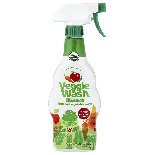 Citrus Magic Veggie Wash®, Organic Fruit and Vegetable Wash, 16 fl oz (473 ml)