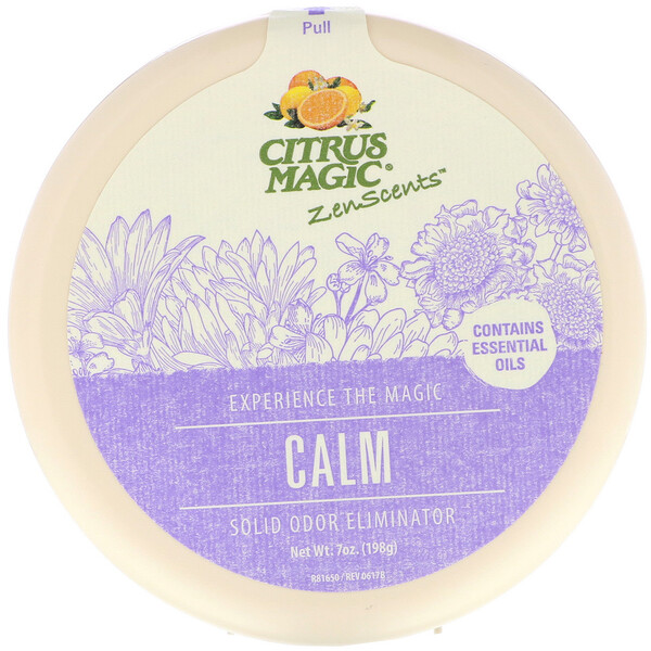 Citrus Magic‏, ZenScents, Calm, 7 oz (198 g)